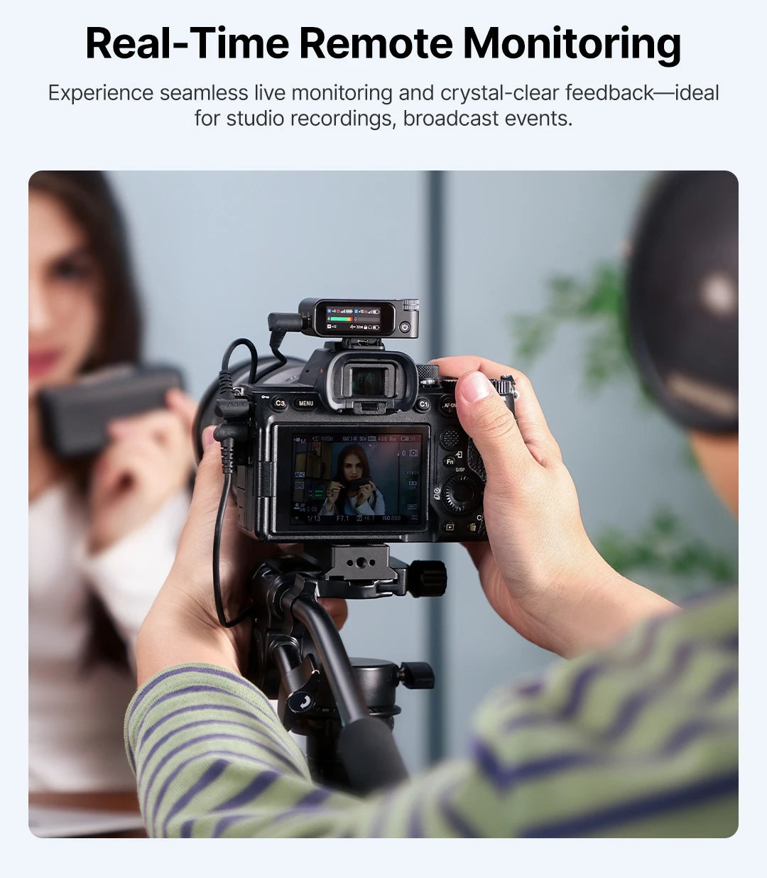 MIC 2 Wireless Lavalier Lapel Microphone for iPhone 15/16 Type-C Devices Android Camera Video Recording Vlog Streaming