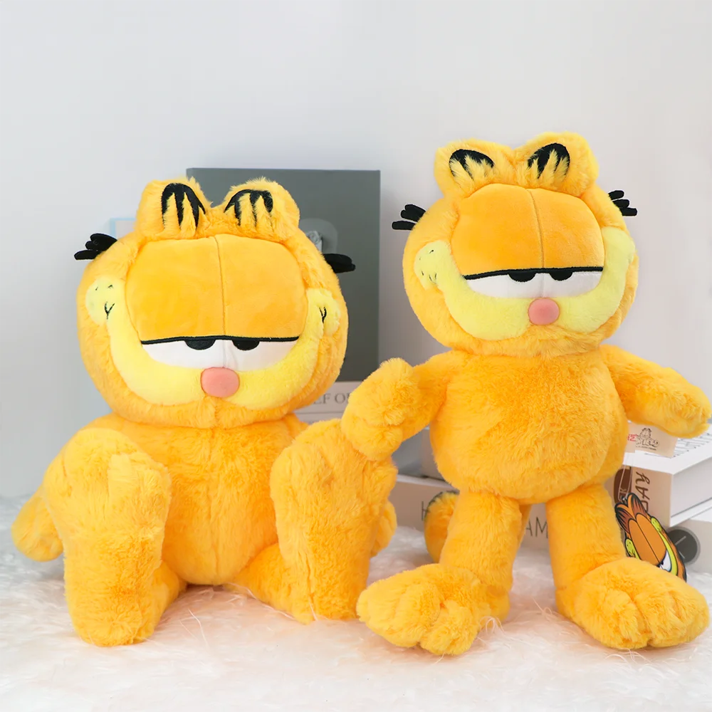 Garfield Original Big Size Plush Toy Cute Garfield Obese Cat Fluffy Stuffed Doll Christmas Birthday Great Gifts for Boys Girls