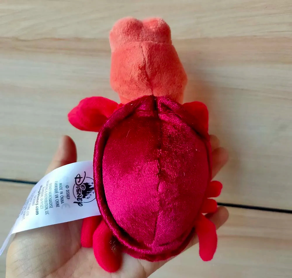 Disney Parks Sebastian Little Mermaid Magnetic Shoulder Pal 5" Plush Doll