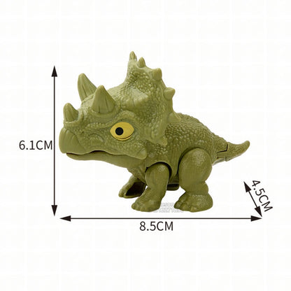 Finger Dinosaur Tricky Tyrannosaurus Model Biting Hand Fidget Mosasaurus Jurassic Dino Toy for Children Dino Movable Joints Gift