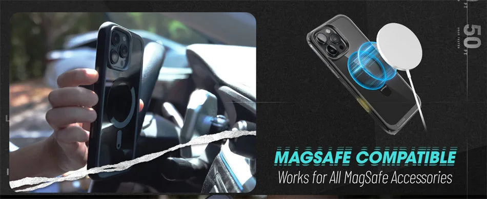 For iPhone 16 Pro Max Case with Camera Control Capture Button UB Mag Slim Shockproof  MagSafe Phone Case Cover