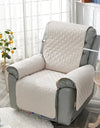 1 Seater Recliner Sofa Cushion Quilted Anti-Slip Recliner Chair Cover Mat Furniture Protector Couch Cover Pet Sofa Cushions