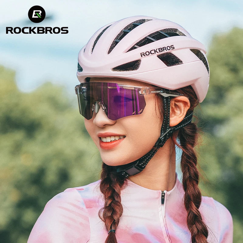 Cycling Helmet for Adults Adjustable Mountain Road Bike Helmet Breathable Intergrally-molded Head Bicycle Helmet