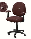 4pcs/set Split Office Chair Cover Swivel Computer Chairs Covers Stretch Dust Armchair Slipcovers Gaming Room with Armrest Covers