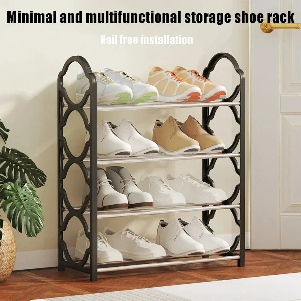 Creative Shoes Rack Multi-Layer Shoe Rack Dormitory Storage Simple Shoe Shelf Simple Fashion Dustproof Student Storage Racks