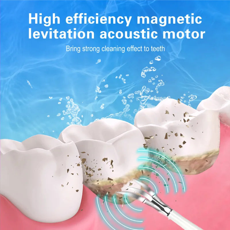 Electric Dental Calculus Remover Dental Cleaning Device Teeth Cleaner Tooth Whitening Irrigator Remove Tartar Scaler