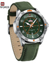 Watches Waterproof Luxury Business Casual Nylon Strap Quartz Wristwatch Luminous