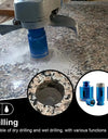 Dry Diamond Drilling Core Ceramic Tile Hole Saw Cutter Granite Marble Drill Bits Tiles Crowns with M14 Thread Opener
