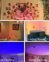 Sunset Light Remote Control Projector Light Portable LED 16 Colours Rainbow Lamp Living Room Coffee Shop Romantic Decoration