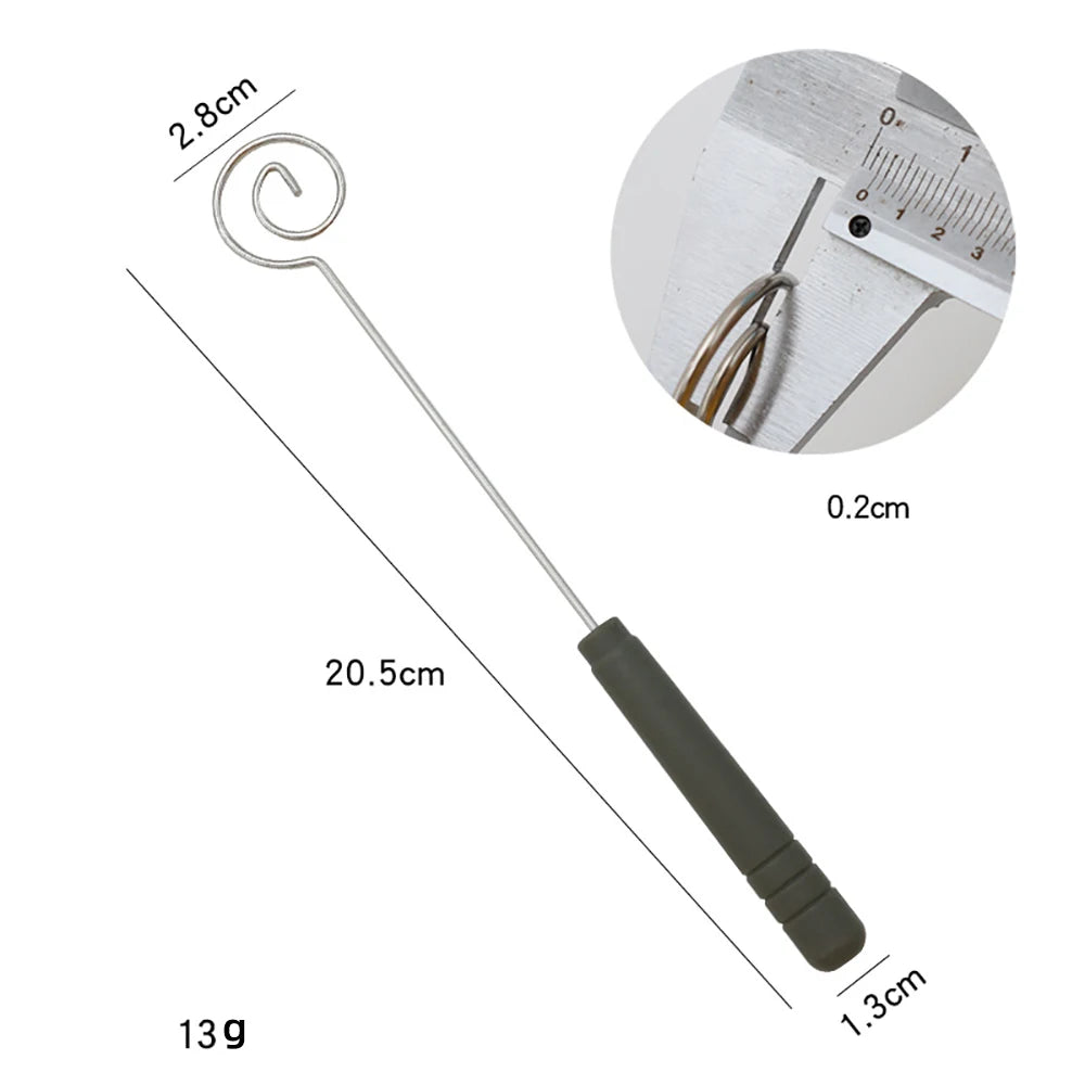 1/5pcs Candy Dipping Tools Chocolate Dipping Fork Spoons Set Culinary Decorating Spoons Chef Art Pencil For Decorative Plates