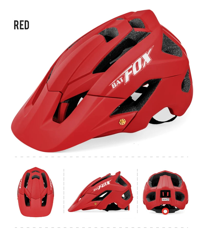 MTB Cycling Helmet With Adjustable Fit And Removable Padding