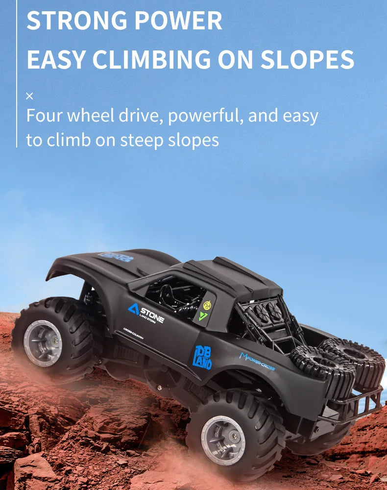 2.4G Amphibious Off-road Climbing RC Flip Stunt Car Racing All-terrain Waterproof 's RC Toys Gifts