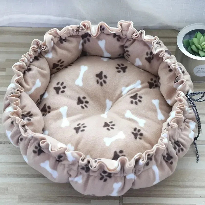 Plush Pet Bed Cushion for Cats and Small Dogs