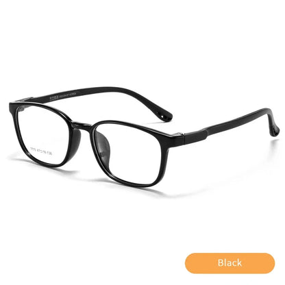 Ultra light new TR90 children's glasses frame, suitable for myopia and farsightedness, with high-quality lenses for boys and gir