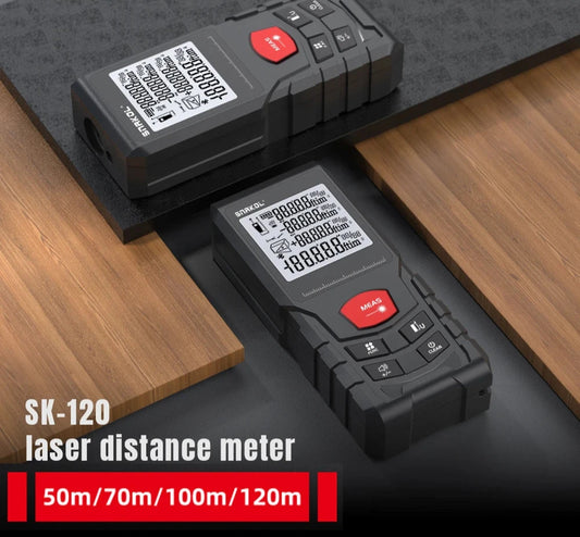 Laser Distance 50M/100M/120M Laser Rangefinder Profesional Distance Meter Laser Range Finder Building Ruler Test Tool