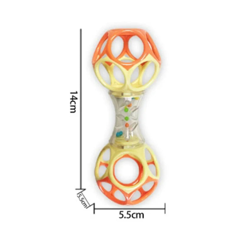 Development Toys 0 6 12 Months Sensory  Teether Rattle Educational  Toys Soft Teething Toys Games For Babies 1 Year