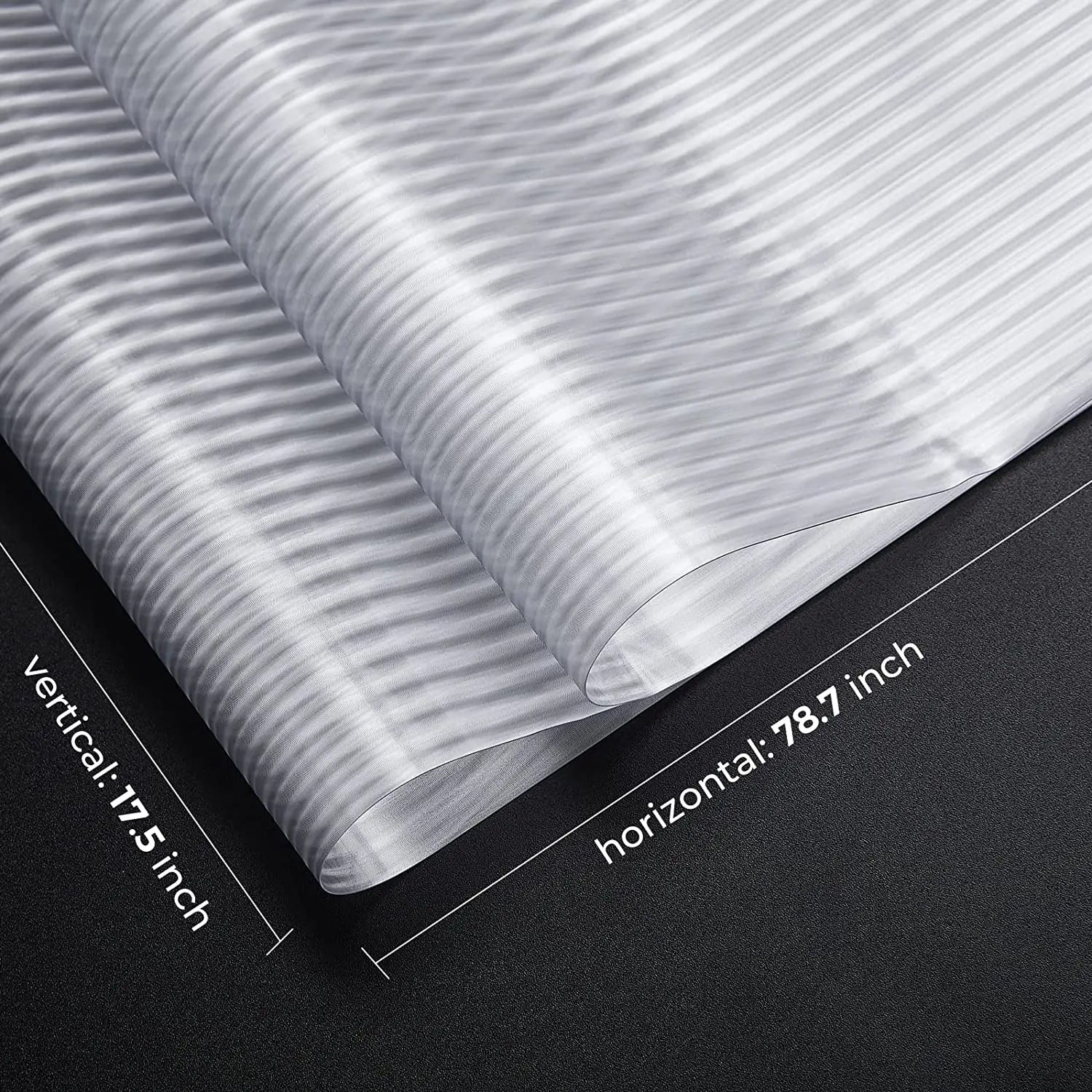 Gray Matte Window Film Privacy Stained Glass Film Static Cling Self Adhesive Film Frosted UV Protective Glass Vinyl for Home