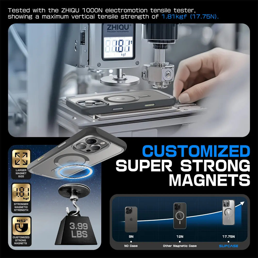 For iPhone 16 Pro Max Case with Camera Control Capture Button UB Mag Slim Shockproof  MagSafe Phone Case Cover