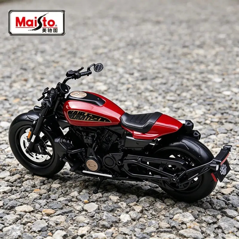 Diecast Harley Sportster S 1250S 2024 Motorcycle Model 1 to 12 Scale