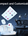 Tiny Mic Lavalier Microphone for Smartphone Camera Gopro Laptop for iPhone 16 15 14 13 Android
