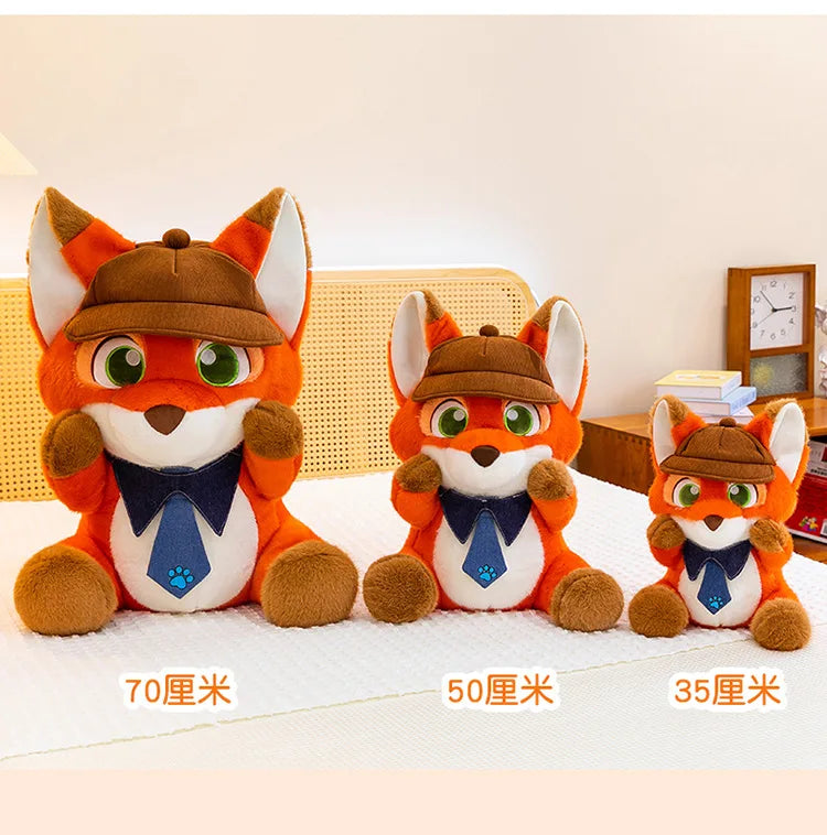 Cute Fox Character Plush Stuffed Doll Toy