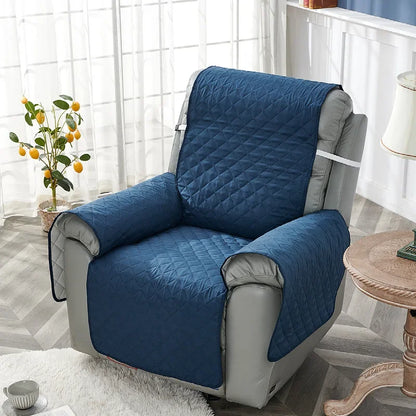 1 Seater Recliner Sofa Cushion Quilted Anti-Slip Recliner Chair Cover Mat Furniture Protector Couch Cover Pet Sofa Cushions