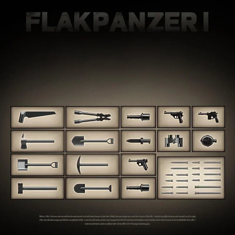 KV-2 Heavy Tank Soviet Series Tank Military Series WW2 Tank Building Blocks  Bricks Model Set Toys for s Gifts