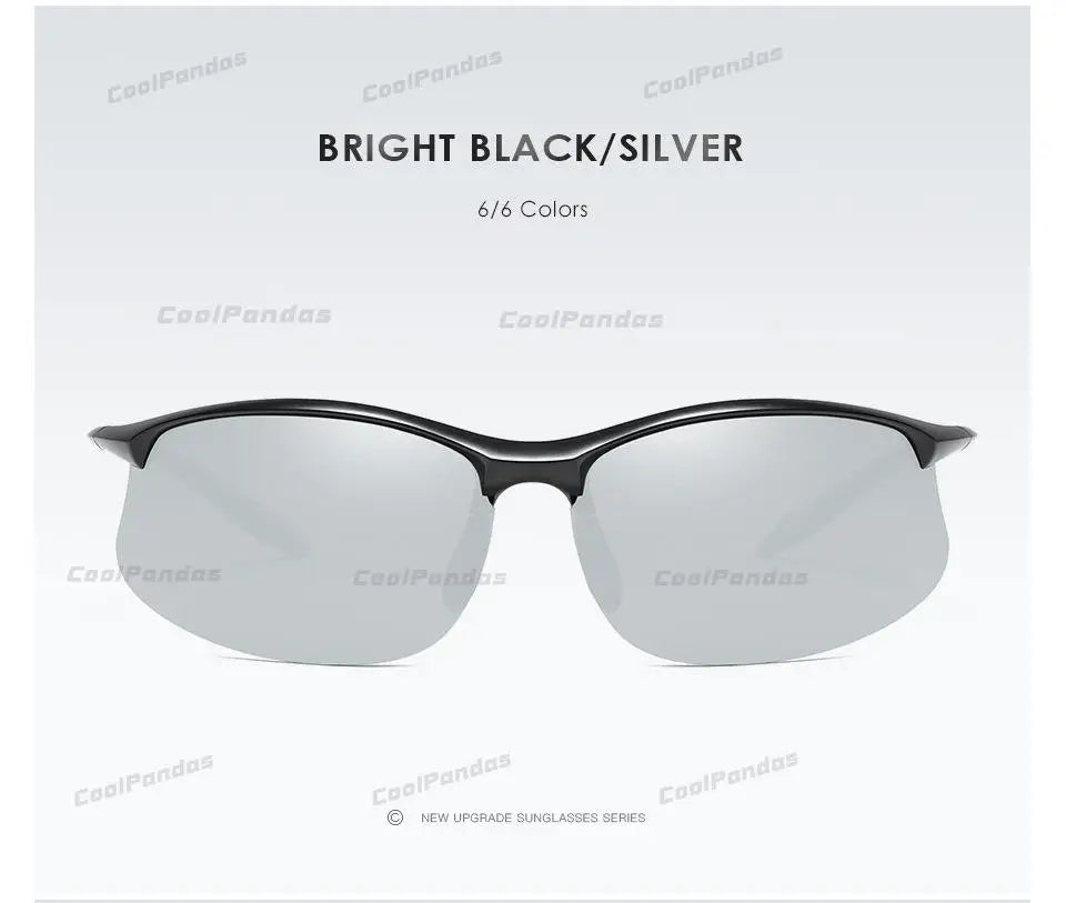 Ultra Light TR90 Polarized Military Style UV400 Driving Sunglasses for Men Women