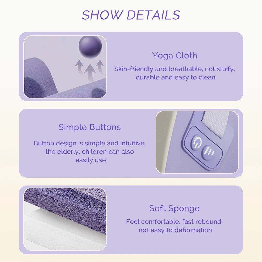 Neck Cervical Massage Pillow Rechargeable 6D Ergonomic Neck and Shoulder Massager Knead Waist Leg Trapezius Massage