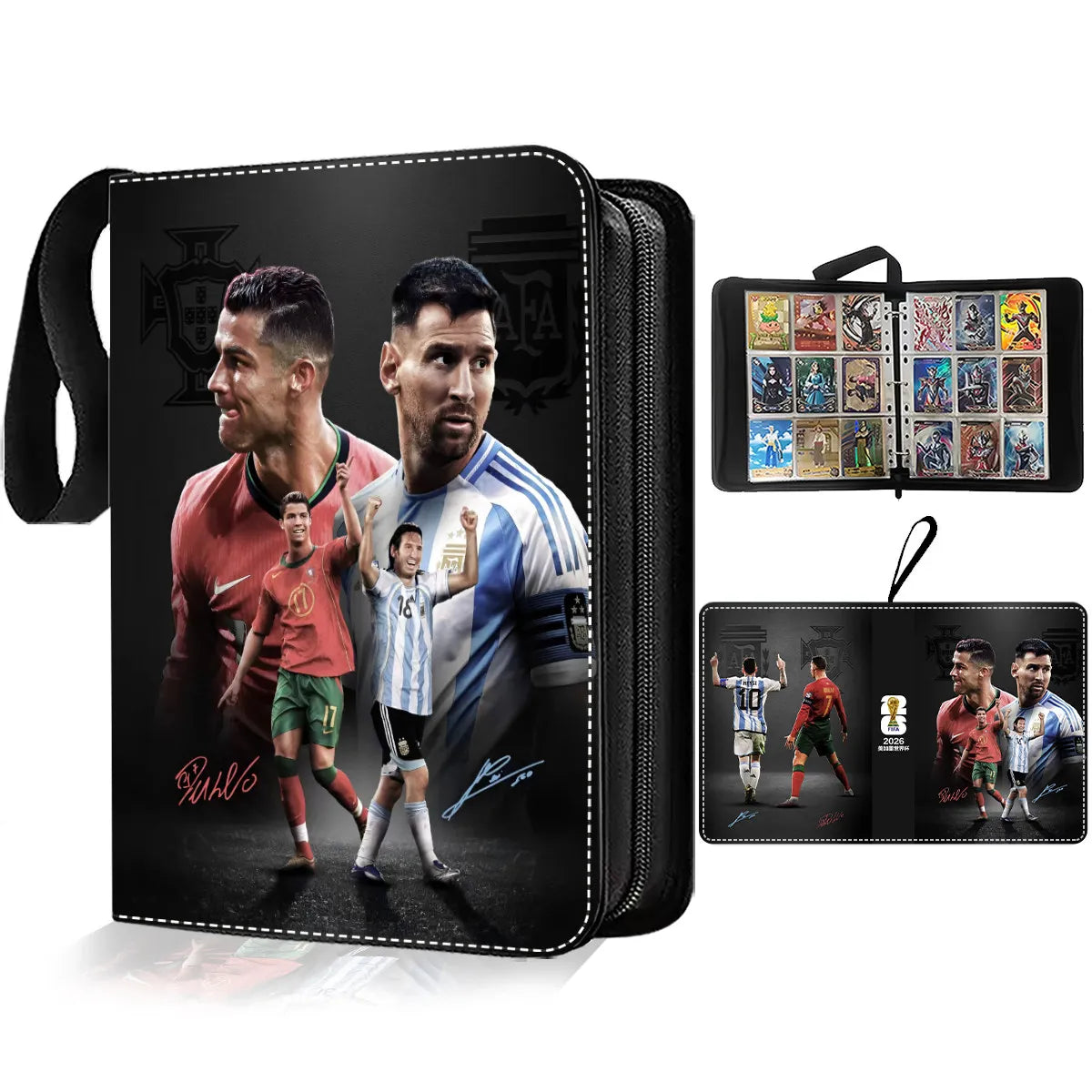 2026 Soccer Trading Card Album Football Card Collection Binder