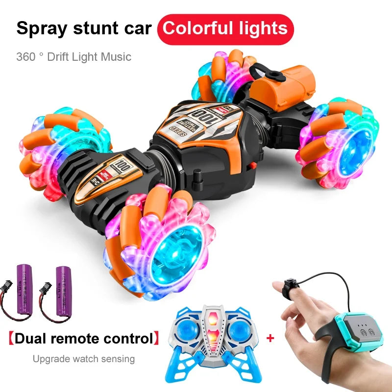 1 to 20 Scale Gesture Sensor 4WD Rotating Stunt Drift Remote Control Car