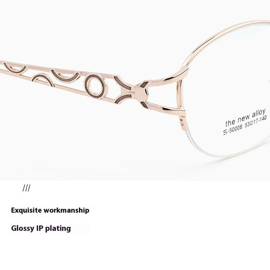 Alloy Elegant Light Luxury Frame Literary and artistic light