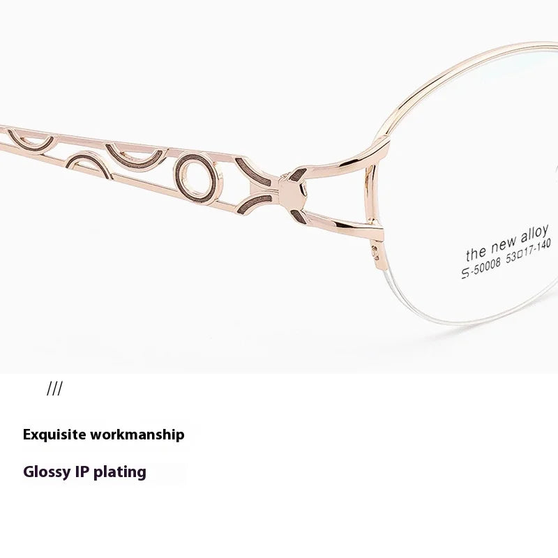 Alloy Elegant Light Luxury Frame Literary and artistic light