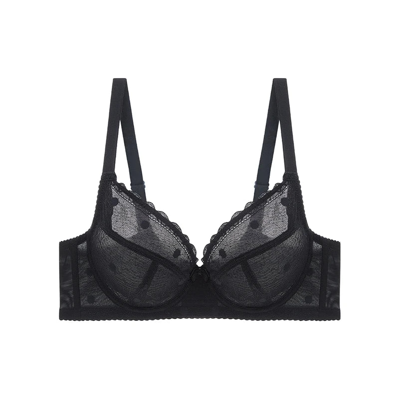 Womens Lace Underwire Minimizer Push Up Bra