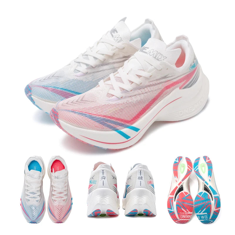 Carbon Plate Marathon Running Shoe Pro Tests Stable Support For Shock-absorbing Ultralight Bounce Sneakers