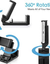 Airplane Phone Holder Portable Travel Stand Desk Flight Foldable Adjustable Rotatable Selfie Holding Train Seat Stand Support