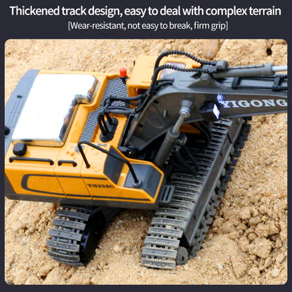 RC Remote Control Toys Cars Excavator Bulldozer Dump Truck 2.4G High Tech Vehicle Engineering Cars Model For Boys Birthday Gifts