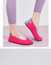 Indoor Fitness Non-slip Soft-soled Yoga Shoes Women's Rope Jumping Mute Stretching Pilates Training Shoes