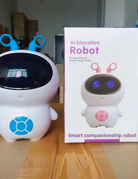 High-Tech AI Robot Early Education 's Toy Voice Control WiFi Connected Educational Gift Learning Smart Automation Robot