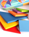 Colorful 3D Puzzle Wooden Toys High Quality Tangram Math Jigsaw Game Children Preschool Imagination Educational Toys for Kids