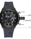 Larger Dial Men Military Watches Male High-end Quartz Calendar Fashion Design Wrist Watches PU Waterproof Clock