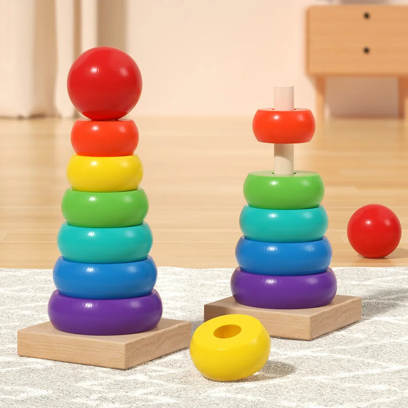 Montessori Educational Wooden Toys For  1 2 3 Years  Toys s 3D Wooden Puzzles  Learning Toy  Puzzle Game