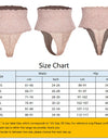 High Rise Body Shaper Shorts Shapewear Thong for Women Floral Lace Panties Tummy Control Slimming Seamless Underwear Butt Lifter