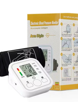 Electronic Blood Pressure Monitor Arm Type Blood Pressure Measuring Instrument, Medical Grade Automatic Blood Pressure Monitorin