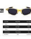 Polarized Sunglasses Cycling Glasses UV400 Fishing Sunglasses Metal Bicycle Goggles Cycling Eyewear Riding Glasses