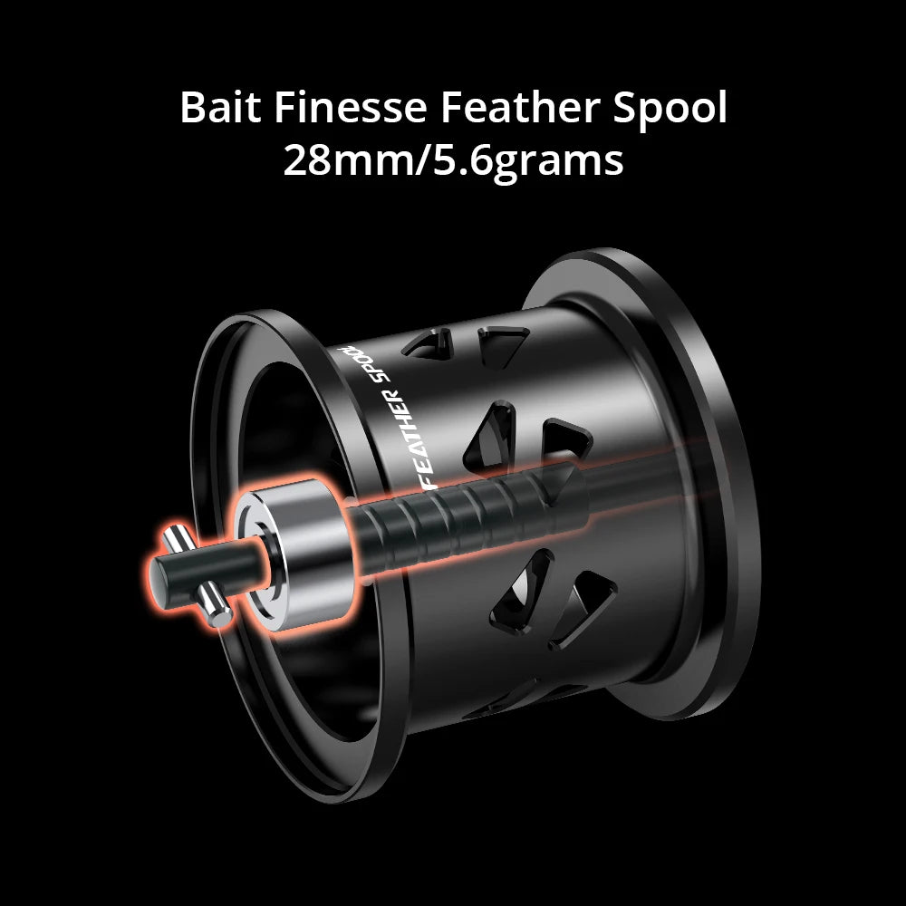 Valiant Eagle II Bait Finesse System Baitcasting Reel 5KG Max Drag 8.4:1 High Speed Fishing Reel for Bass