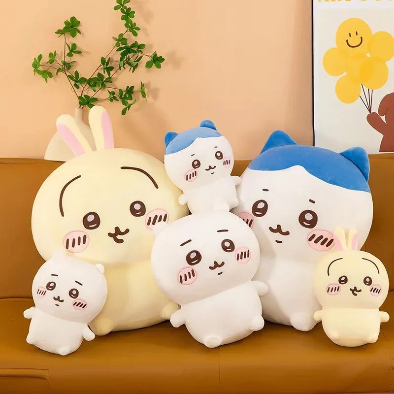Cute Rabbit Bear Character Plush Toy Soft Pillow Cushion