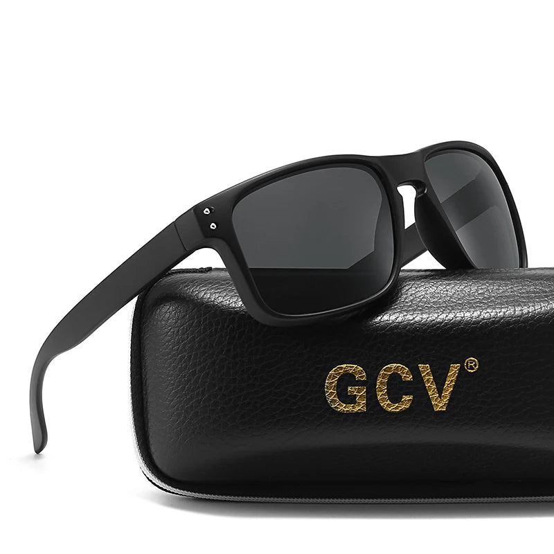 Retro Wrap Photochromic Polarized UV400 Sunglasses for Men Women Casual Fashion Eyewear