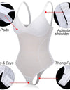 Womens Lace Bodysuit Tummy Control Shapewear Thong Built-in Bra Corset Tops Body Shaper Camisole Butt Lifter Jumpsuits