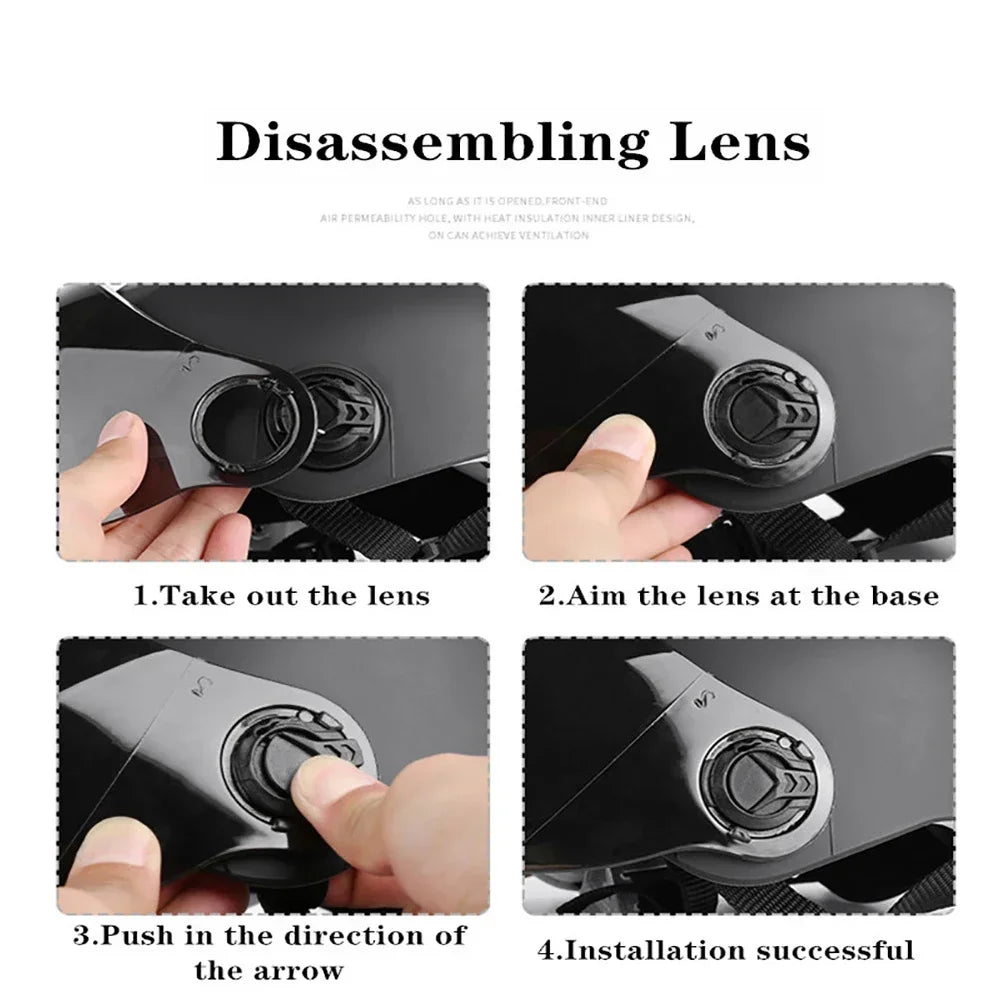 Cyclist Helmet Bicycle Helmet  Anti-UV Helmet Electric Motor Car Scooter Bike Open Face Half Helmet for Men Women